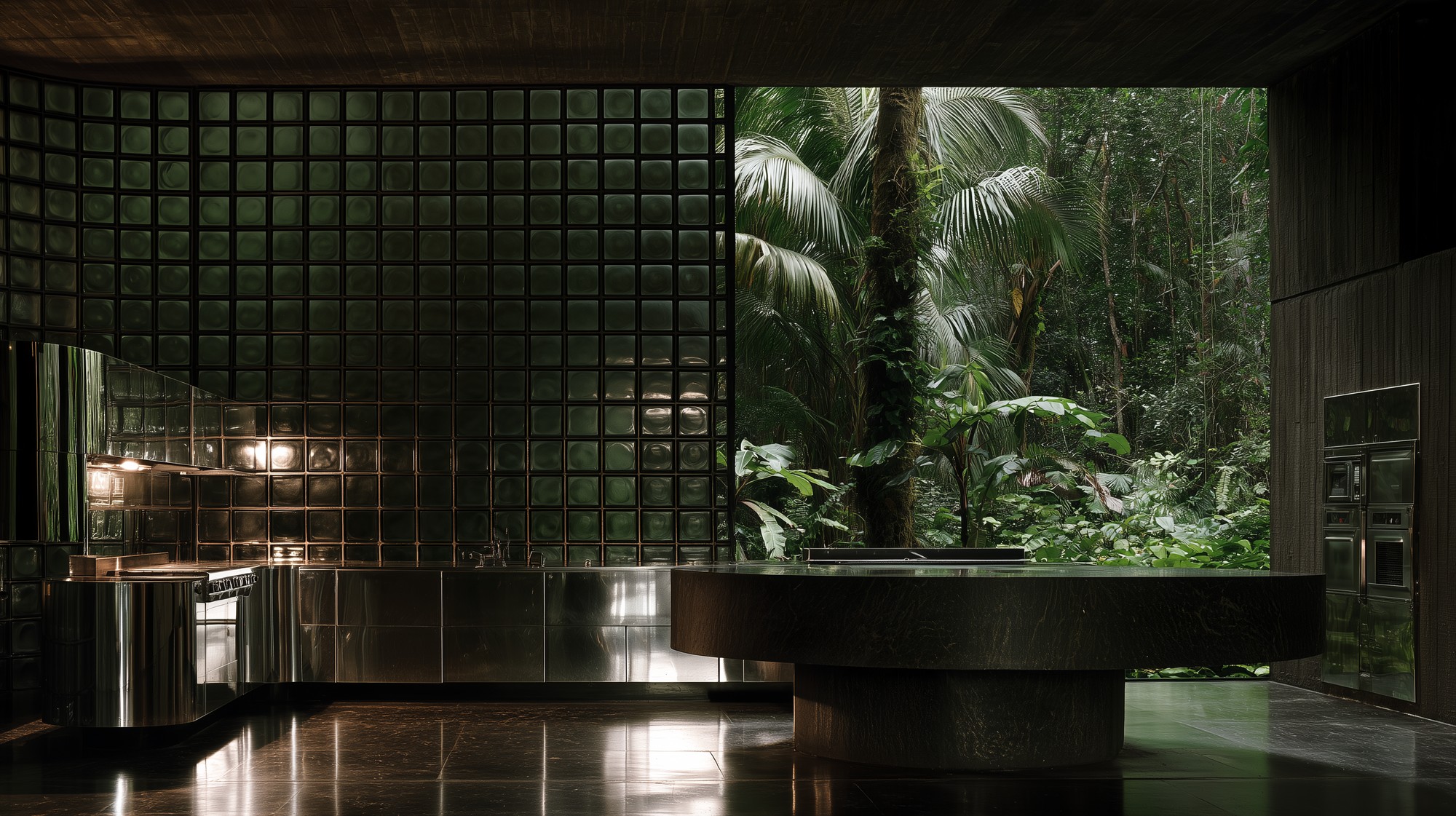 GLASS HOUSE, Kitchen